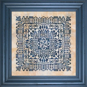 Reflections of Amsterdam- PDF Cross Stitch Chart