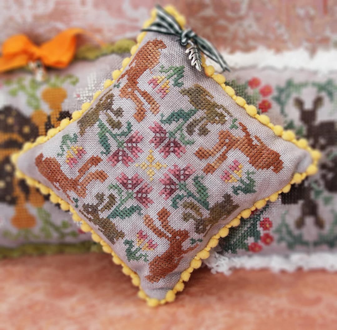 Rabbit, Rabbit - October - PDF Cross Stitch Chart - Etsy