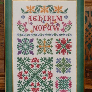 Hawaiian Mandala Sampler - PDF Cross Stitch Chart