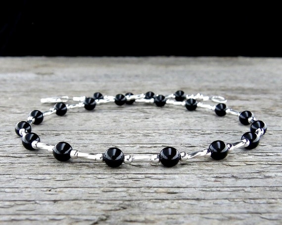 Unisex or Men/'s Ankle Bracelet Surfer Anklet Thin Bronzite Anklet
