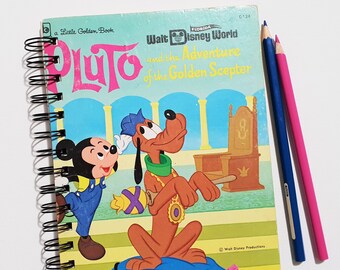 Plutón, Diario de Libro Pequeño Reciclado, Cuaderno