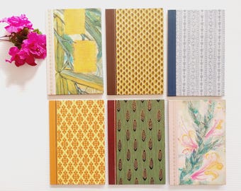 Set of 6 retro readers digest hardcovers, empty for junk bookbinding, DIY journals, framing
