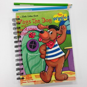 Wags the Dog, Recycled Little Golden Book Journal