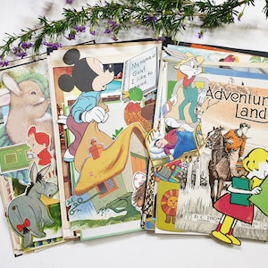 60 Stück Junk Journal Packung, gemischte Themen, Scrapbooking, Bastelpackung