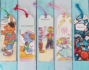 Set of 5 Sesame Street Bookmarks