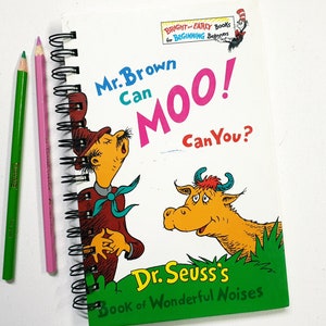 Mr Brown can Moo, Can you, Buch-Journal, Spiralblock