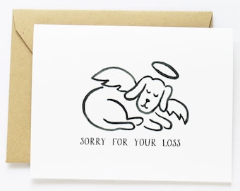 Sympathy, Pet Sympathy - Dog  Sympathy card