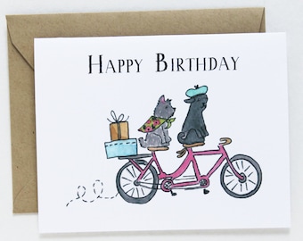 Happy Birthday Dog Card