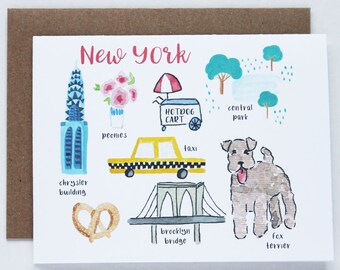 New York Greeting Card