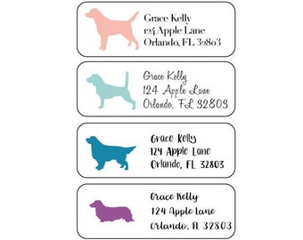 Pick Your Dog Return Address Labels