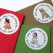 Diane reviewed Christmas Dress Your Pooch Return Address Labels (Set of 30)