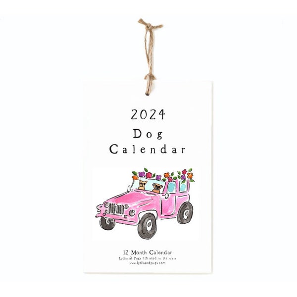 2024 Dog Calendar