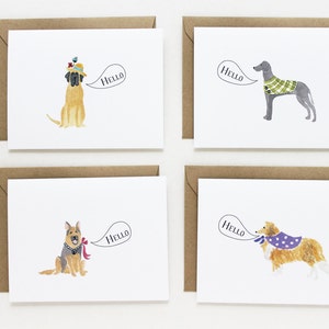 Juego surtido de perros Hello Talls (juego de 8)