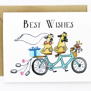 Boda - Tarjeta de los mejores deseos - Felicitaciones por recién casados