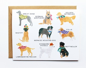 Jeder Anlass Karte - Talls Dog Collection