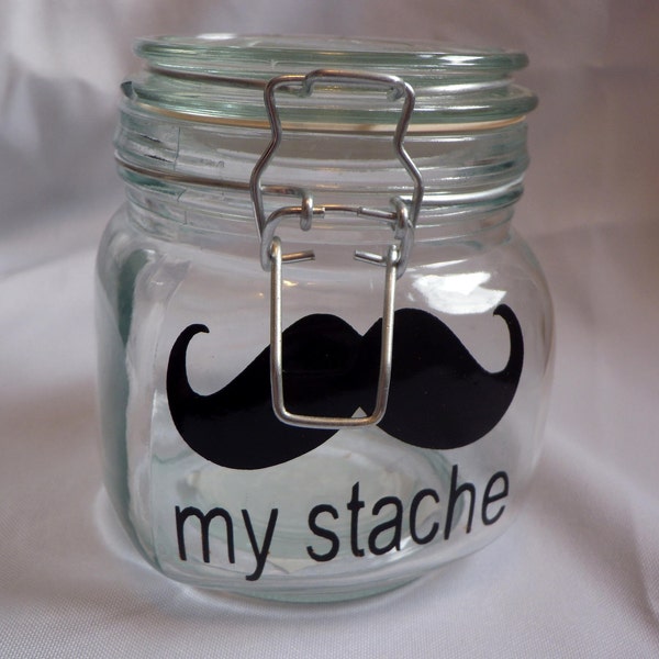 My Stache Mustache VINYL decal