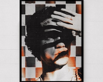 Póster de la portada del álbum "Sunburn" de Dominic Fike (descarga digital)