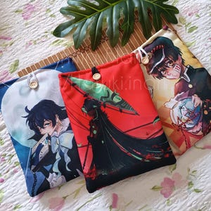 FUNDA DE LIBRO O iPAD - hanako kun, jujutsu kaisen, genshin impact, vanitas no carte, stranger things, ocs, original, persona 5