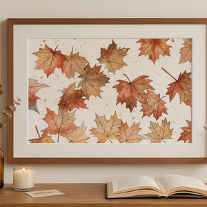 Dance of autumn leaves (Acer rubrum)