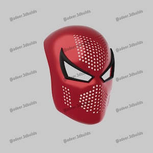Spider-man Dr Doom suit Faceshell by Adeer