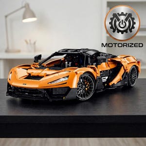 セナ ハイパーカー 電動カー 組み立てブロックセット MOC テクニックモデル DIY ブリックディスプレイ 42172 42056 42122 42177 42083 42115 車好きへのギフト