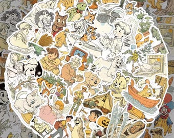 Bric Dodo 50 Stu00fcck Film-Party-Aufkleber, Wasserflaschen, Laptop, Handy, Skateboard, Auto, Computer, Kino, Theater, Thema, Aufkleber, Vinyl, Wasserdicht, Kinder, Erwachsene Und Kinder