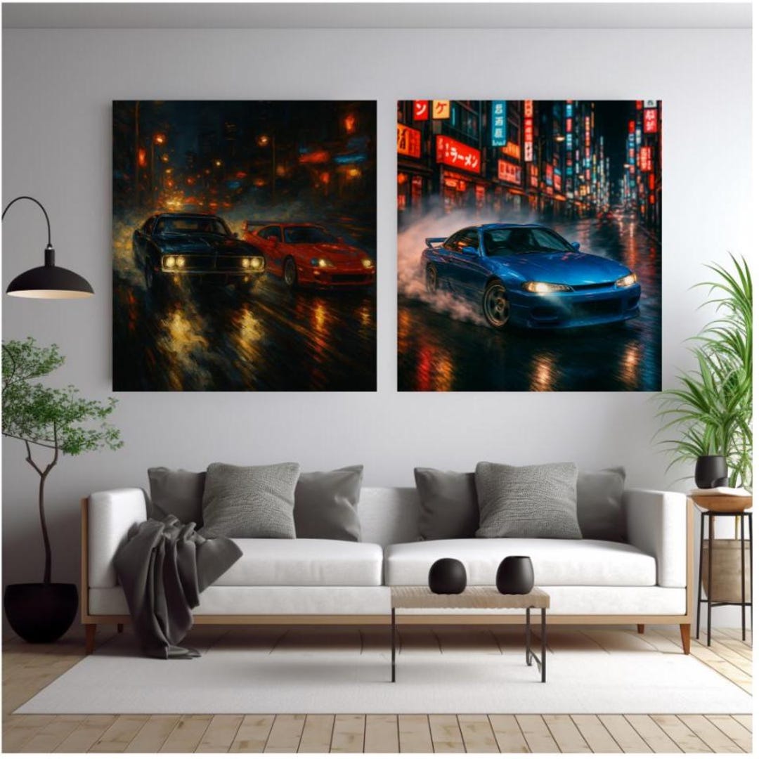 Tokyo Drift Car Print: High-resolution Racing Art (digital Download) - Etsy