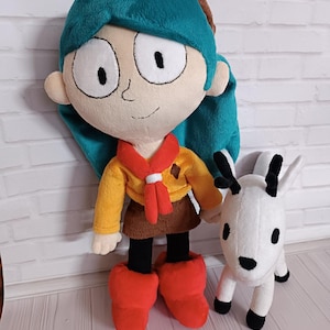 Custom plush toy, Cartoon Hildya, Hilda and the Deer, 40 cm, (set)