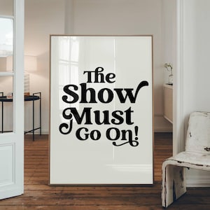 Theatre Lover Poster, Digital Wall Art, Drama Classroom Print, Stage Actor Gift, Musical Theatre Kid Gift, Singer Gifts, Dressing Room Decor