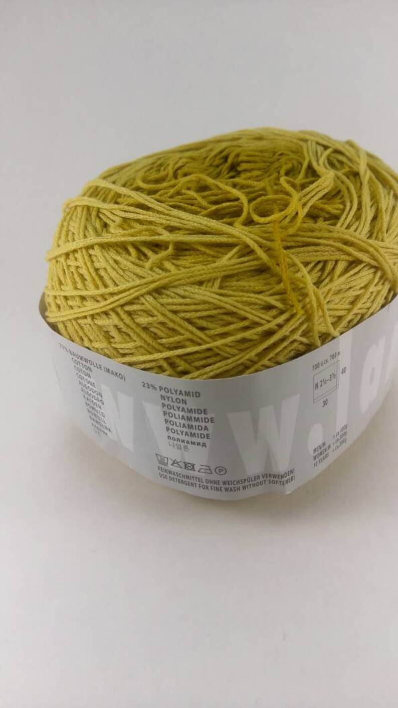Lang Yarns Ayumi Lace Weight Mustard Gold Yellow Gradient Yarn