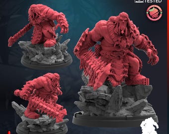 Skaar by Trident Studio Miniature for Tabletop, Boardgames and RPG