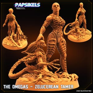 Omega Zelucerean Tamer (Ingenjörer) av Papsikels, Miniatyr för Bordspel, Brädspel och RPG