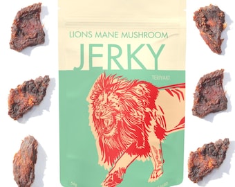 Cecina de setas melena de león / TERIYAKI / 56 g