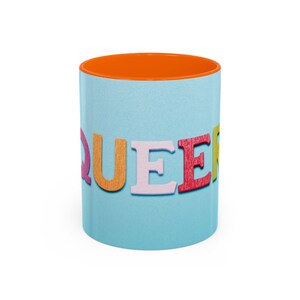 Queer Coffee Mug, LGBTQ Gay Gift Cup - Accent Mug, 11oz, 15oz, Pride Mug, Rainbow Cup, Ceramic Drinkware, Unique Gift