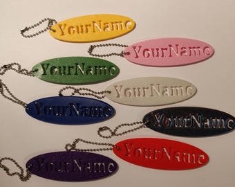 Personalized Keychain / Custom Name Keyring / Custom Name Gift / Stocking Stuffer / Personalized name Keyring