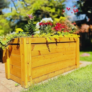 36" × 24" Cedar Raised Garden Planter