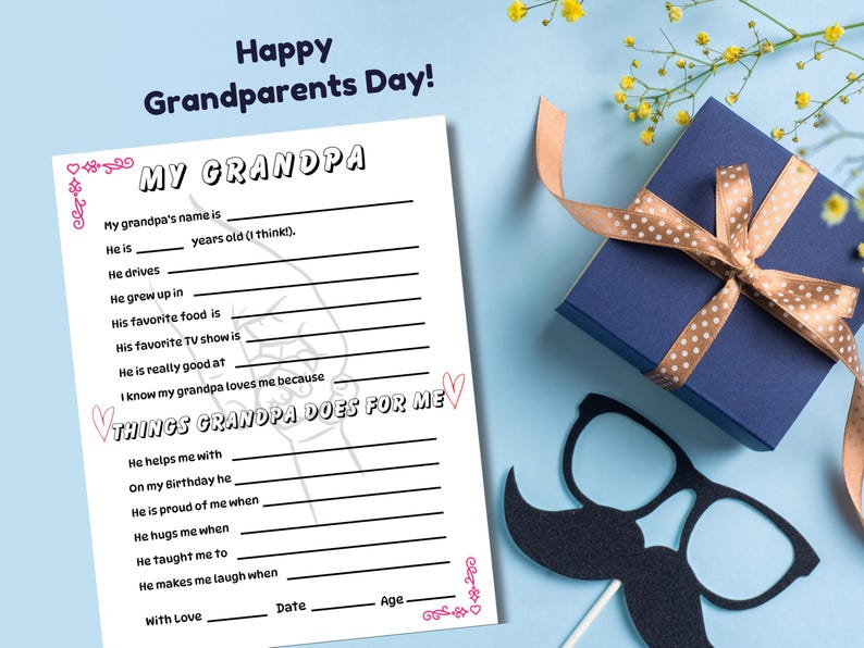 grand parents day gift