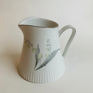 Vintage Creamer, Snowdrop Flower, Eschenbach, Bavaria