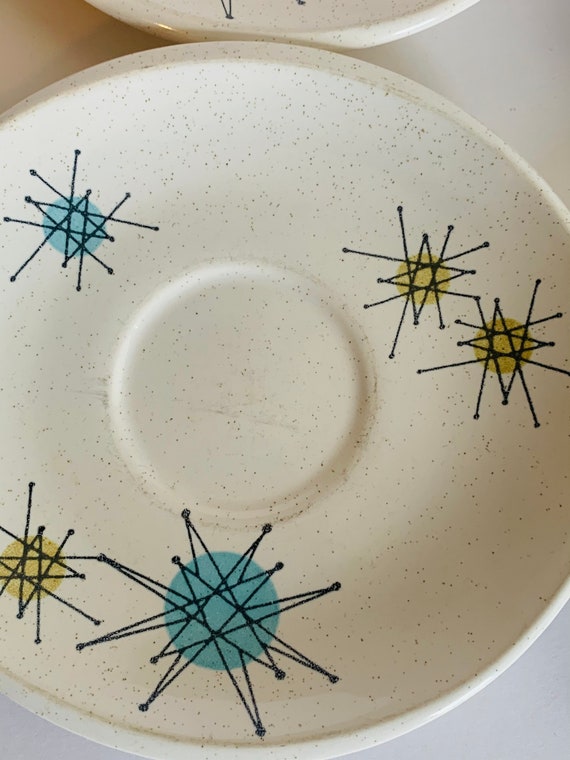 Franciscan スターバースト　お皿　vintage Vintage Franciscan Starburst Dinnerware 1950s Star Design