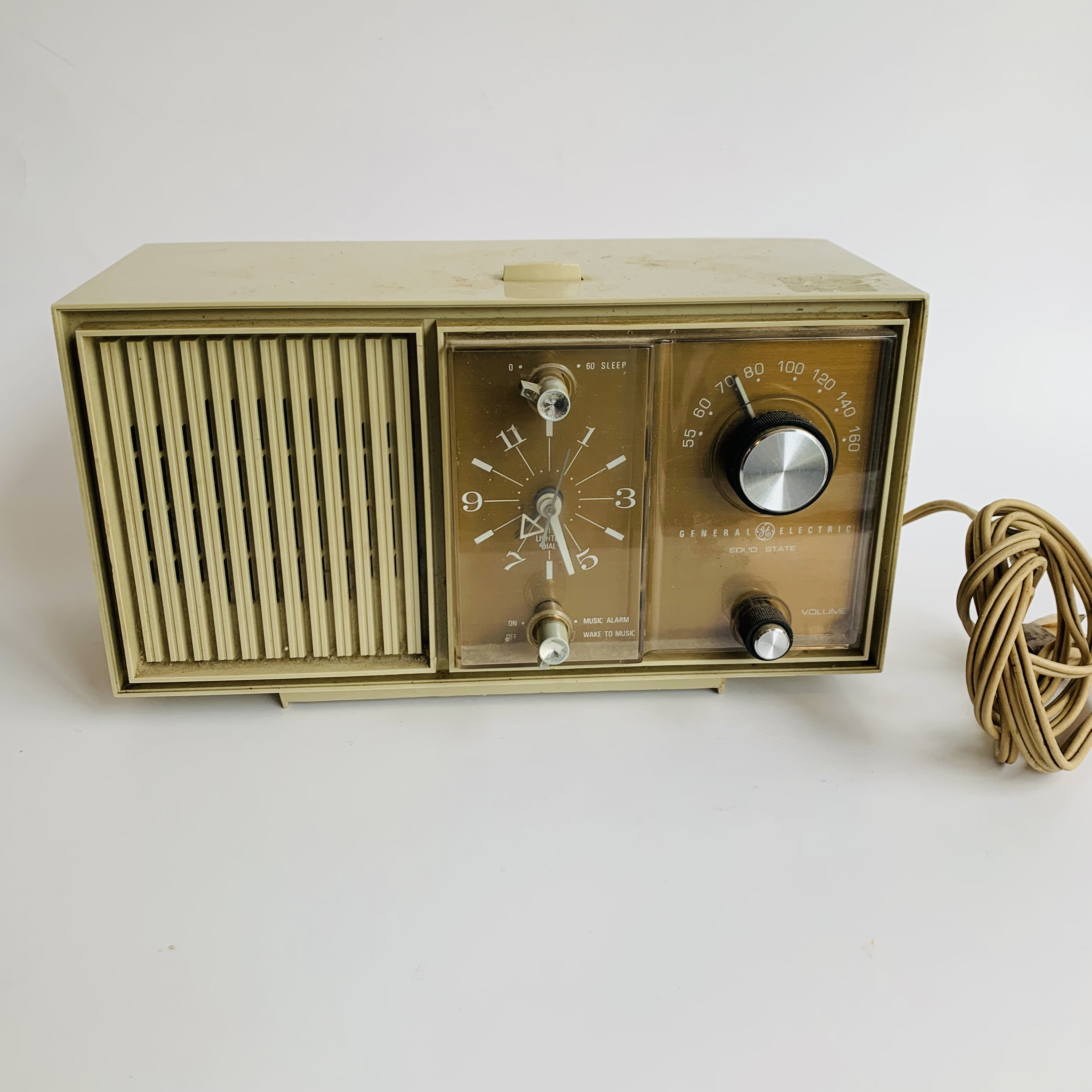 Vintage General Electric Clock Radion, C4510E - Etsy