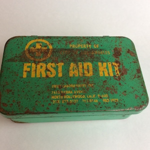 Vintage First Aid Kit, North Hollywood, Los Angeles