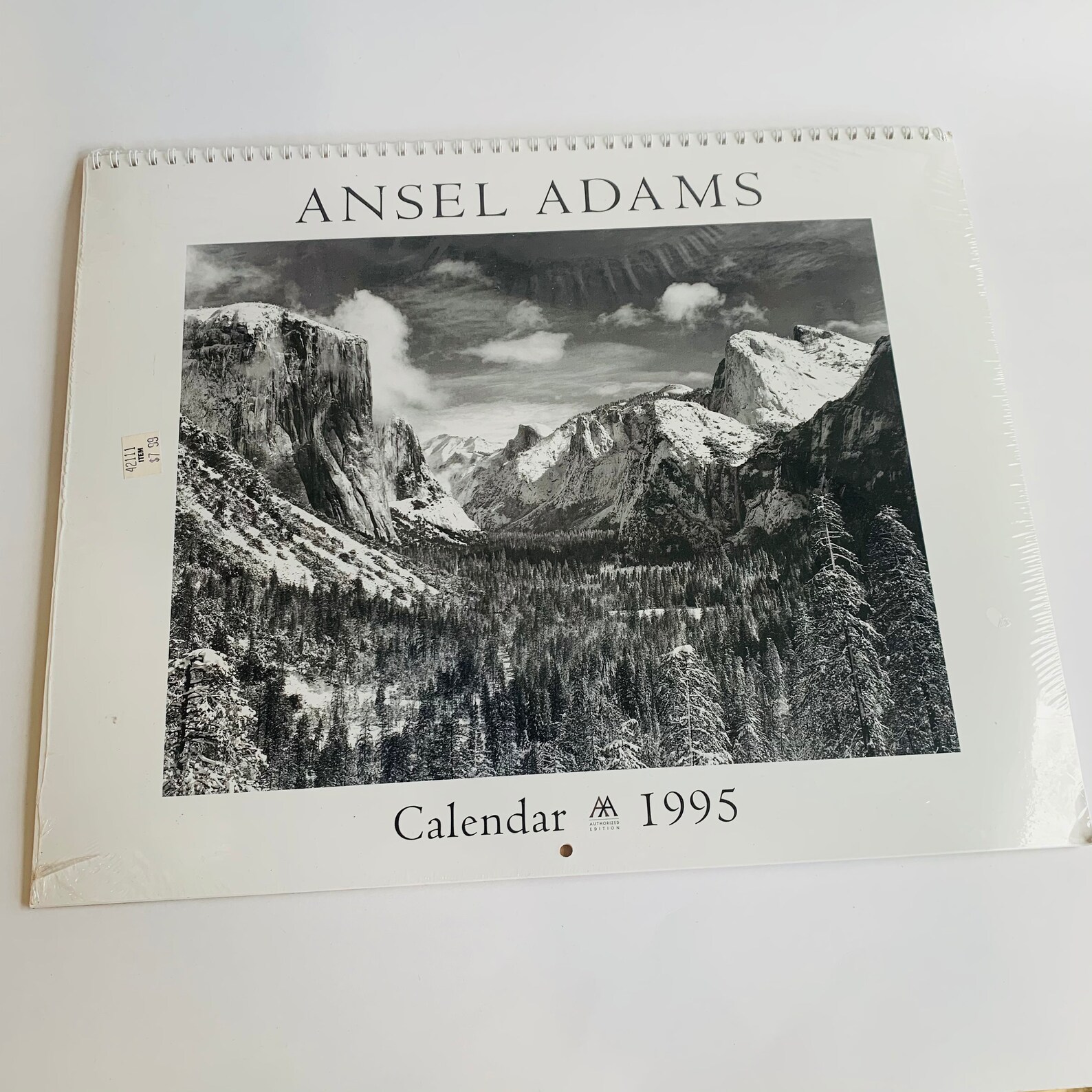 Vintage Ansel Adams 1995 Calendar Headstock Etsy