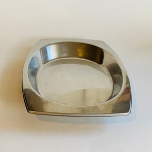 Vintage Cromargan Germany Serving Tray, Stainless Steel, Mid Century