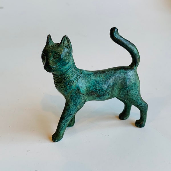 Vintage Franklin Mint Han Dynasty Cat Figure