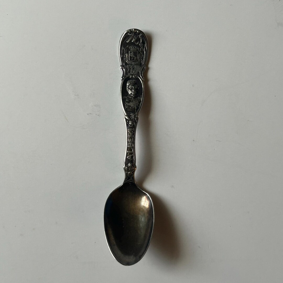 Antique King Arthur Souvenir Spoon, W. M. Rogers - Etsy