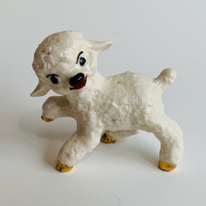 Vintage Lamb Figurine