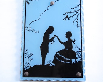 Vintage Silhouette Wall Art