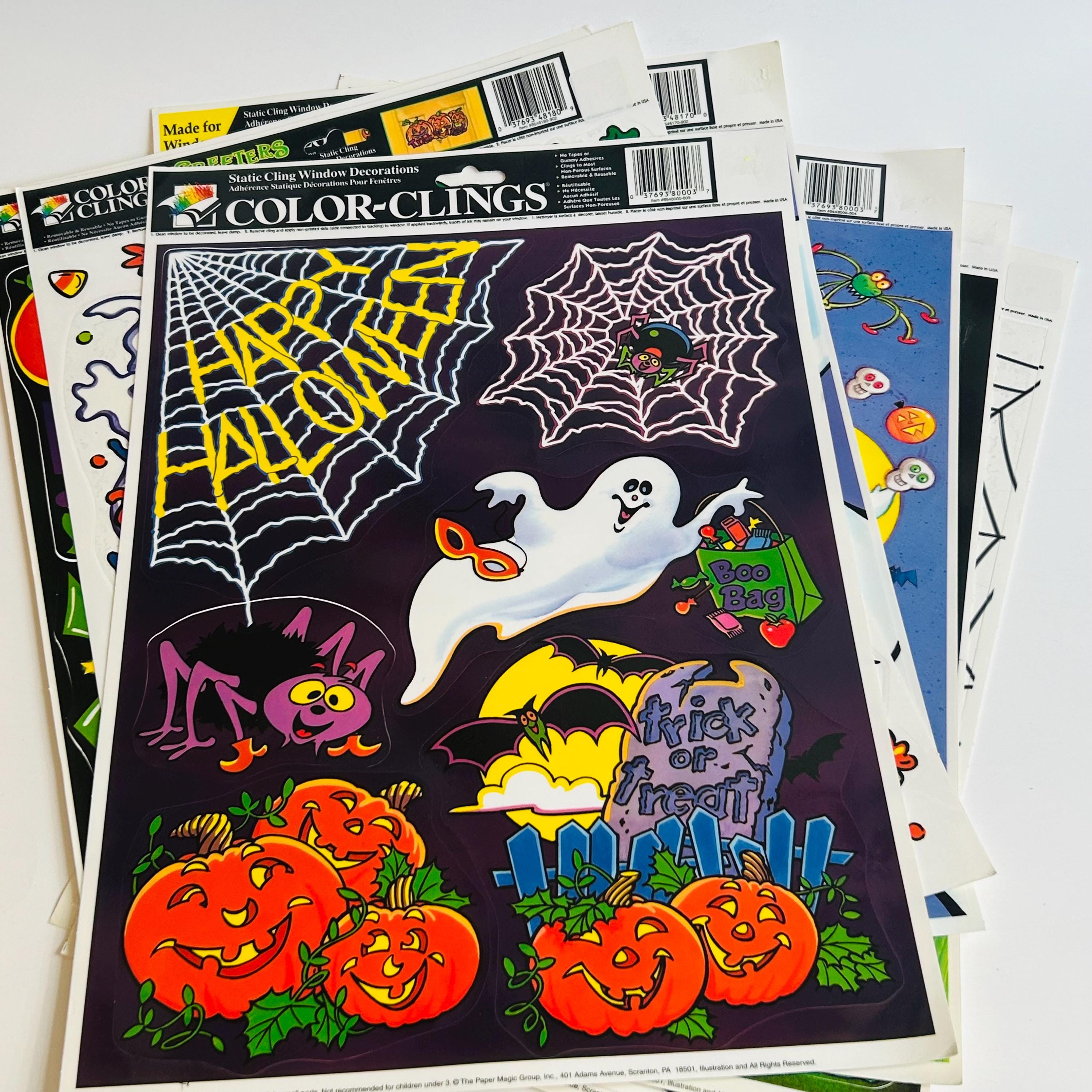 Vintage Halloween Color-Clings Collection