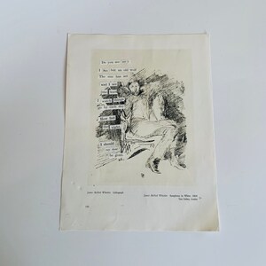 Assembled Word Original Wall Art, Whistler, Do You See Me