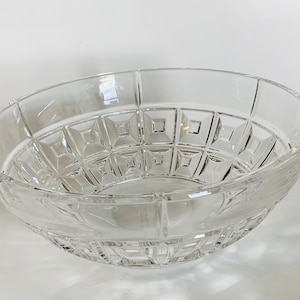 Vintage Rosenthal Crystal Bowl, Domus, Germany